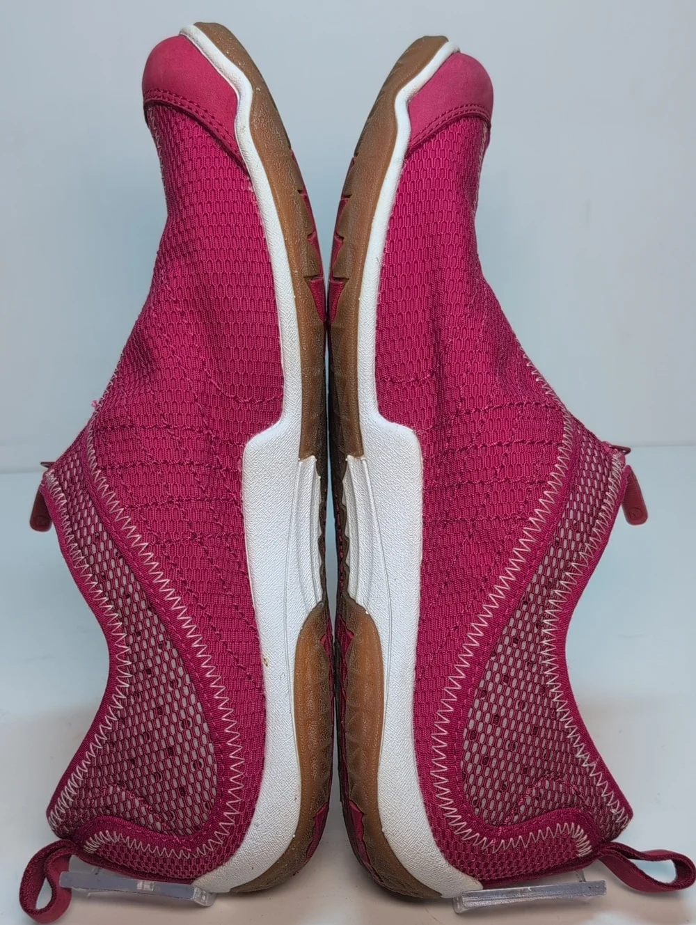 Merrell Lorelei zip Persian Red minimalist sporty sneakers womans size 8 EU 38.5